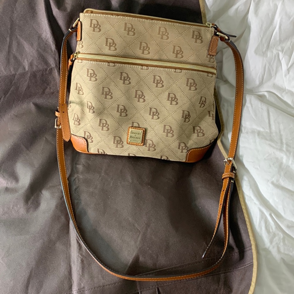 DOONEY & BOURKE MONOGRAM SHOPPER
